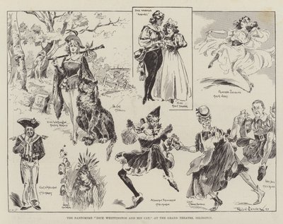 La pantomima Dick Whittington e il suo gatto, al Grand Theatre, Islington da Ralph Cleaver